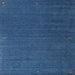 Square Contemporary Blue Modern Rug, con1085