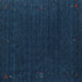 Contemporary Deep-Sea Blue Modern Rug, con1088