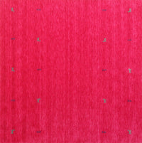 Machine Washable Contemporary Pink Rug, wshcon1089