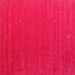 Machine Washable Contemporary Pink Rug, wshcon1089