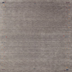 Sideview of Machine Washable Contemporary Army Brown Rug, wshcon1090