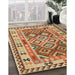 Machine Washable Contemporary Mahogany Brown Rug in a Family Room, wshcon1098