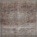 Sideview of Machine Washable Contemporary Rosy Pink Rug, wshcon1105
