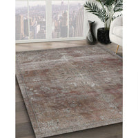 Contemporary Pink Modern Rug, con1105