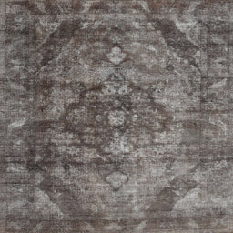 Sideview of Machine Washable Contemporary Gray Rug, wshcon1106