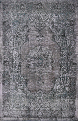 Contemporary Gray Modern Rug, con1110