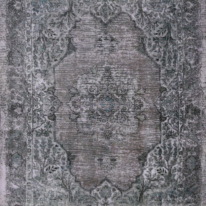 Contemporary Gray Modern Rug, con1110
