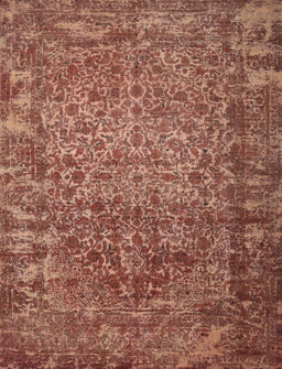 Contemporary Sunrise Orange Modern Rug, con1113