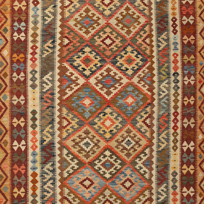 Contemporary Red Southwestern Rug, con1115