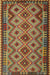 Contemporary Copper Green Southwestern Rug, con1119