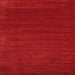 Sideview of Machine Washable Contemporary Red Rug, wshcon111