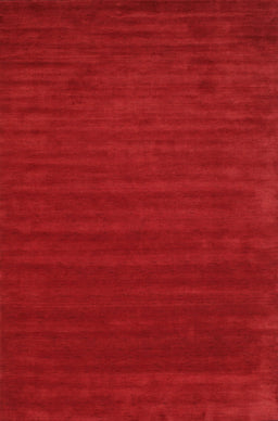 Machine Washable Contemporary Red Rug, wshcon111