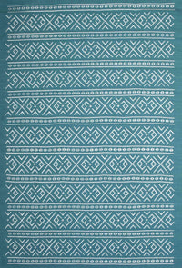 Machine Washable Contemporary Dark Cyan Green Rug, wshcon1120