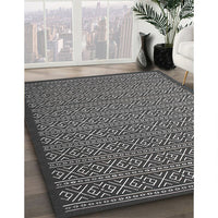 Contemporary Gray Modern Rug, con1121