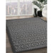 Machine Washable Contemporary Grey Gray Rug in a Family Room, wshcon1121