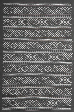 Contemporary Gray Modern Rug, con1121