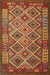 Contemporary Red Oriental Rug, con1124