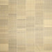 Sideview of Machine Washable Contemporary Brown Gold Rug, wshcon1128