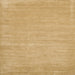 Sideview of Machine Washable Contemporary Yellow Rug, wshcon112