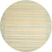 Sideview of Contemporary Brown Modern Rug, con1131