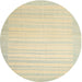 Sideview of Contemporary Brown Modern Rug, con1132