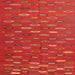 Sideview of Machine Washable Contemporary Red Rug, wshcon1134