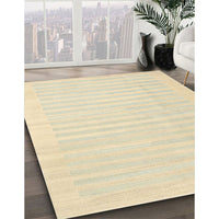 Contemporary Brown Modern Rug, con1135