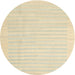 Sideview of Contemporary Brown Modern Rug, con1135