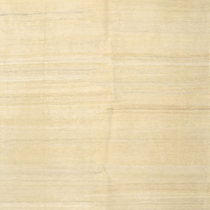 Contemporary Brown Gold Solid Rug, con1137