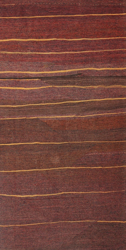 Machine Washable Contemporary Saffron Red Rug, wshcon1143