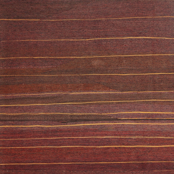 Sideview of Machine Washable Contemporary Saffron Red Rug, wshcon1143