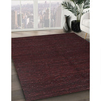 Contemporary Bakers Brown Modern Rug, con1144