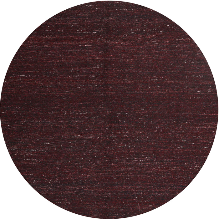 Sideview of Contemporary Bakers Brown Modern Rug, con1144