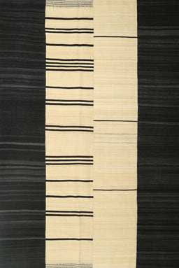 Machine Washable Contemporary Midnight Gray Rug, wshcon1145