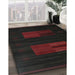 Machine Washable Contemporary Charcoal Black Rug in a Family Room, wshcon1146