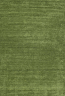 Contemporary Seaweed Green Modern Rug, con114