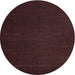 Sideview of Contemporary Bakers Brown Modern Rug, con1151