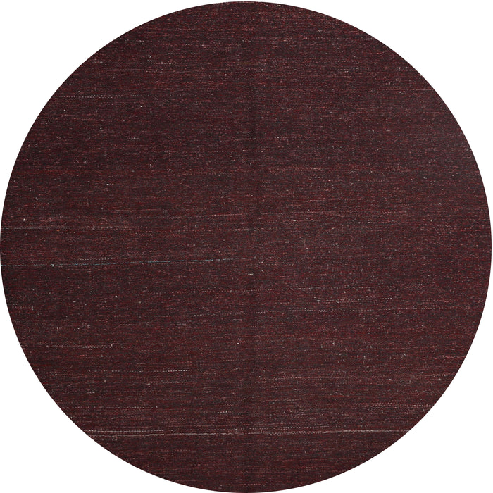 Square Machine Washable Contemporary Bakers Brown Rug, wshcon1151