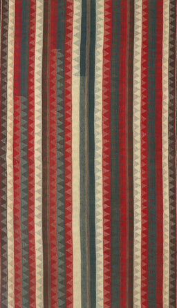 Contemporary Dark Almond Brown Modern Rug, con1153