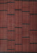 Contemporary Brown Red Modern Rug, con1154