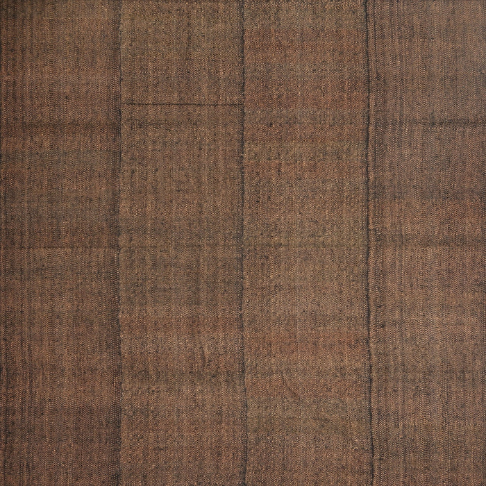 Sideview of Machine Washable Contemporary Dark Gold Brown Rug, wshcon1155