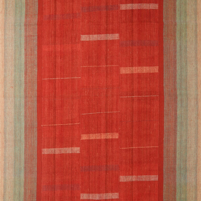 Machine Washable Contemporary Red Rug, wshcon1156