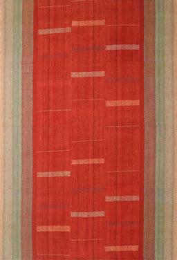 Contemporary Red Modern Rug, con1156