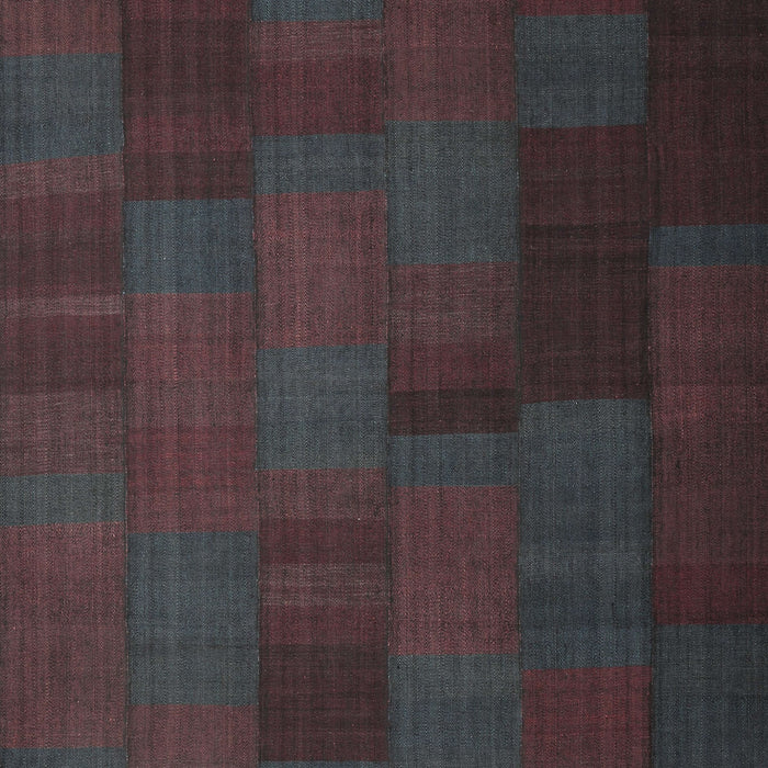 Contemporary Burgundy Brown Modern Rug, con1157