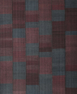 Machine Washable Contemporary Burgundy Brown Rug, wshcon1157