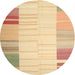 Sideview of Contemporary Sand Brown Modern Rug, con1165