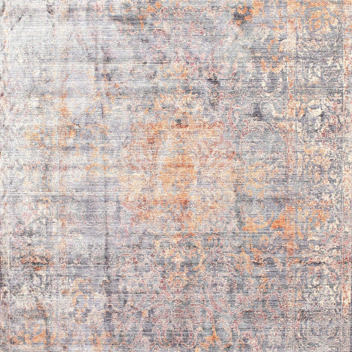 Contemporary Rosy Brown Pink Modern Rug, con1168