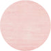 Sideview of Contemporary Light Red Pink Modern Rug, con116