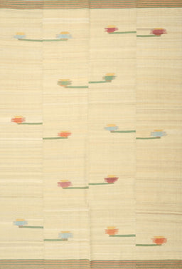 Contemporary Sun Yellow Solid Rug, con1171