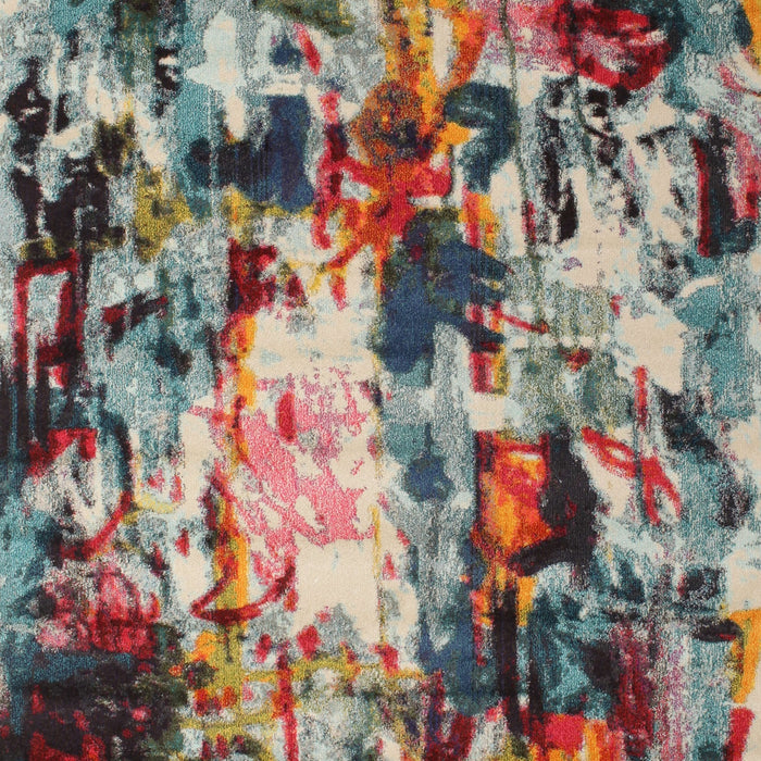 Contemporary Reddish Brown Modern Rug, con1176